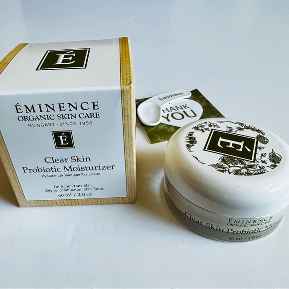 EMINENCE Organic Skin Care Clear Skin Probiotic Moisturizer 2 oz Hungary New